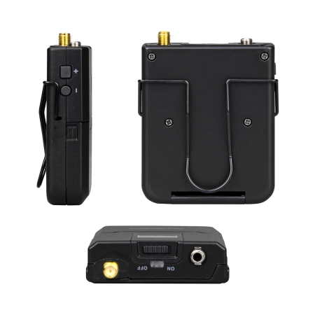 Mikrofony bezprzewodowe Shudder SDR1504 V.2 4 mikroporty typu bodypack z akcesoriami